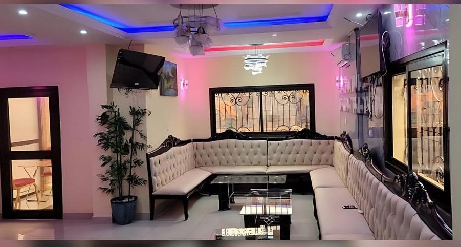 Le salon du Nefar Palace Hôtel